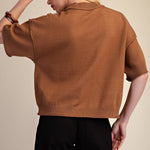 Saddle Up Short Sleeve Sweater - Sugar Babies Children's Boutique/Meg's Shoppe