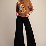 Saddle Up Short Sleeve Sweater - Sugar Babies Children's Boutique/Meg's Shoppe