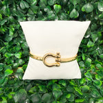 Saddlebrook Hinged Bangle - Sugar Babies Children's Boutique/Meg's Shoppe