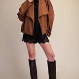 Saddlewood Drape Jacket - Sugar Babies Children's Boutique/Meg's Shoppe