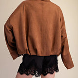 Saddlewood Drape Jacket - Sugar Babies Children's Boutique/Meg's Shoppe
