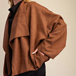 Saddlewood Drape Jacket - Sugar Babies Children's Boutique/Meg's Shoppe