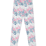 Sadie Scallop Legging - Baton Rouge Blooms Girls Pants + Leggings Set Athleisure