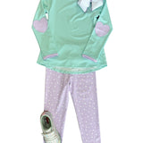 Sadie Scallop Legging - Be Mine Girls Pants + Leggings Set Athleisure