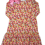 Sadie T-Shirt Dress - Autumn Floral Girls Play Dresses Bisby