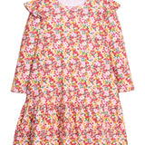 Sadie T-Shirt Dress - Autumn Floral Girls Play Dresses Bisby