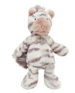 Safari Plush Rattle Pals - Assorted Baby Accessories Mudpie Bailey Zebra