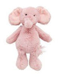 Safari Plush Rattle Pals - Assorted Baby Accessories Mudpie Effie Elephant