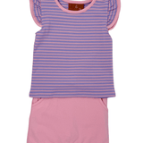 Sage Skort Set - Purple & Pink Girls Sets Millie Jay