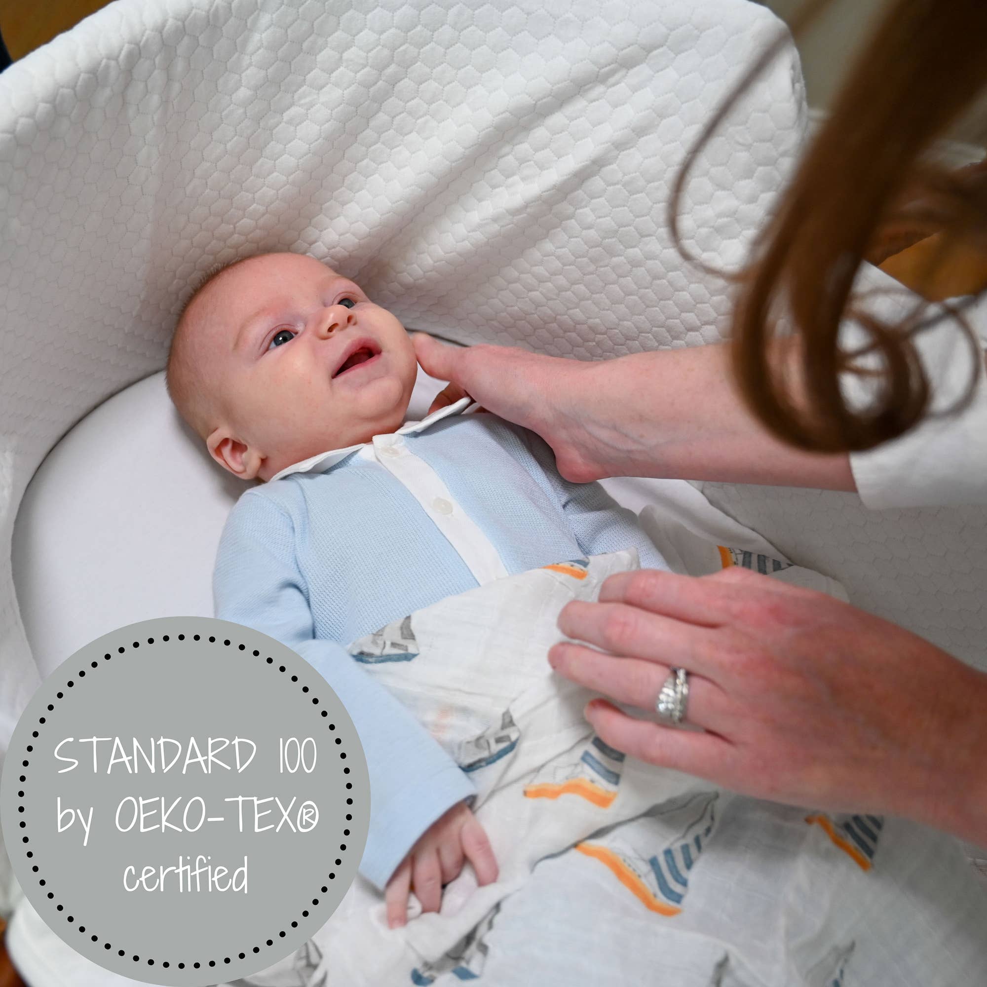 Sailing Away Baby Muslin Swaddle Blanket Baby Accessories LollyBanks