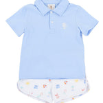 Salt Water Soiree Porter Polo Set Boys Sets Cypress Row