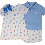 Salt Water Soiree Susie Swing Dress Girls Play Dresses Cypress Row