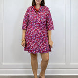 Samantha Dress - Berry Blooms Short Dresses Duffield Lane