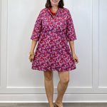 Samantha Dress - Berry Blooms Short Dresses Duffield Lane