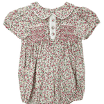 Samantha Smocked Bubble Girls Bubbles + Rompers Sweet Dreams
