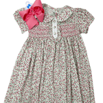 Samantha Smocked Dress Girls Occasion Dresses Sweet Dreams
