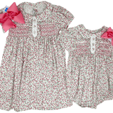 Samantha Smocked Dress Girls Occasion Dresses Sweet Dreams