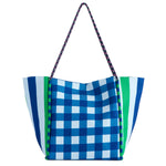 Samba Tote - Navy Purses + Totes Shiraleah