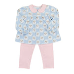 Santa Baby Girls Legging Set Girls Sets Cypress Row