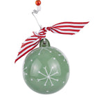 Santa Face Ball Ornament Seasonal Glory Haus