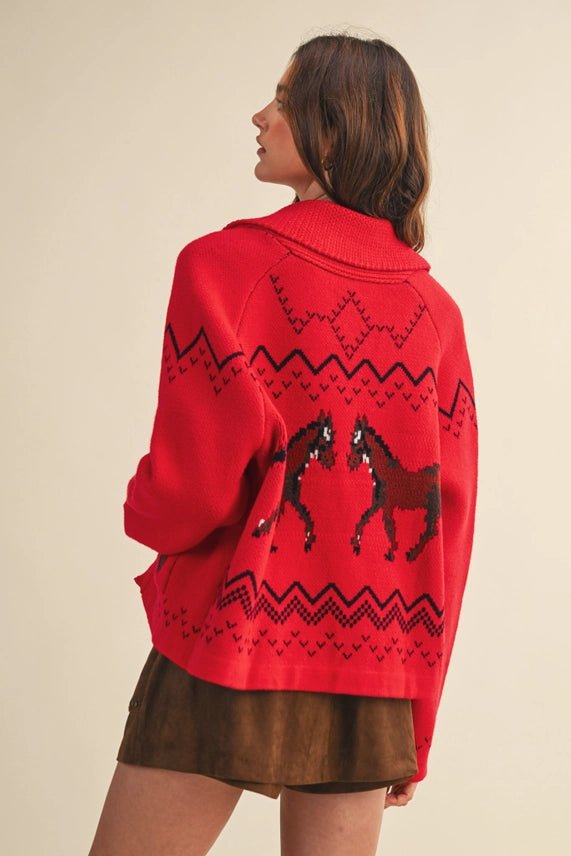 Santa Fe Sunset Cardigan Sweaters &MERCI
