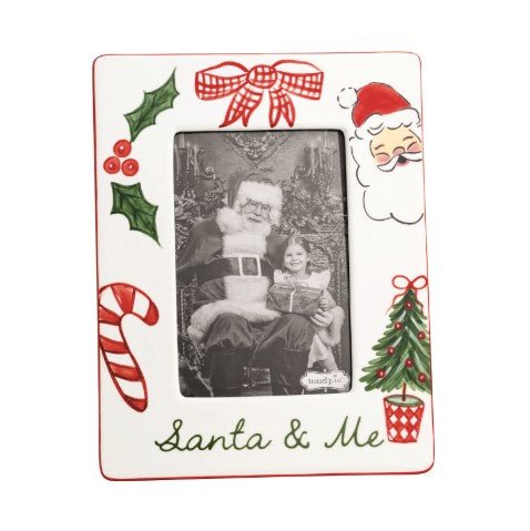 Santa & Me Painted Frame Seasonal Mudpie