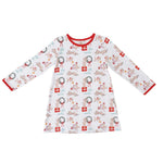 Santa Paws Susie Swing L/S Dress Girls Play Dresses Cypress Row
