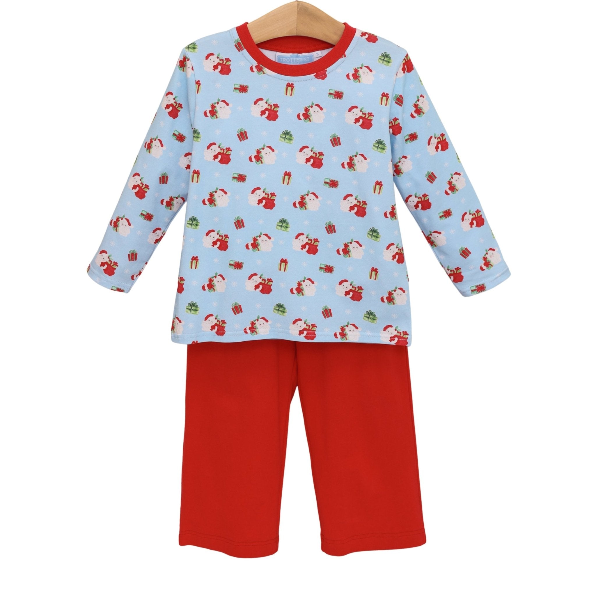 Santa's Workshop Pant Set Boys Sets Trotter Street Kids