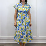 Santorini Sunshine Midi Dress Long Dresses Entro