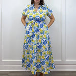 Santorini Sunshine Midi Dress Long Dresses Entro