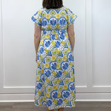 Santorini Sunshine Midi Dress Long Dresses Entro