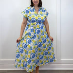 Santorini Sunshine Midi Dress Long Dresses Entro