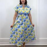 Santorini Sunshine Midi Dress Long Dresses Entro