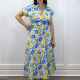 Santorini Sunshine Midi Dress Long Dresses Entro