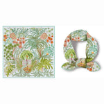 Satin Square Scarf – Palm Paradise - Sugar Babies Children's Boutique/Meg's Shoppe