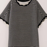 Scallop Society Knit Top Tops VERY J