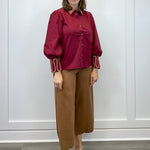 Scalloped Suede Culottes - Camel Pants Jodifl