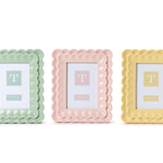 Scalloped Wood Frame - Assorted Home Decor Two's Company