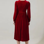 Scarlet Bow Midi Dress Long Dresses Sugarlips