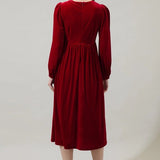 Scarlet Bow Midi Dress Long Dresses Sugarlips
