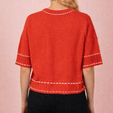 Scarlet Stitch Cardigan Sweaters VERY J