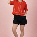 Scarlet Stitch Cardigan Sweaters VERY J