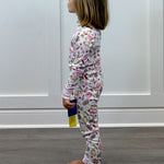 School Day Sweetness L/S Pajamas - Pink Kids Pajamas Magnolia Baby