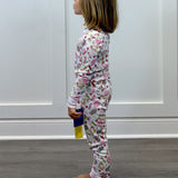 School Day Sweetness L/S Pajamas - Pink Kids Pajamas Magnolia Baby