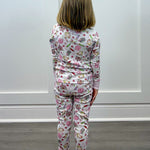 School Day Sweetness L/S Pajamas - Pink Kids Pajamas Magnolia Baby