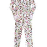 School Day Sweetness L/S Pajamas - Pink Kids Pajamas Magnolia Baby