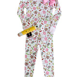 School Day Sweetness L/S Pajamas - Pink Kids Pajamas Magnolia Baby