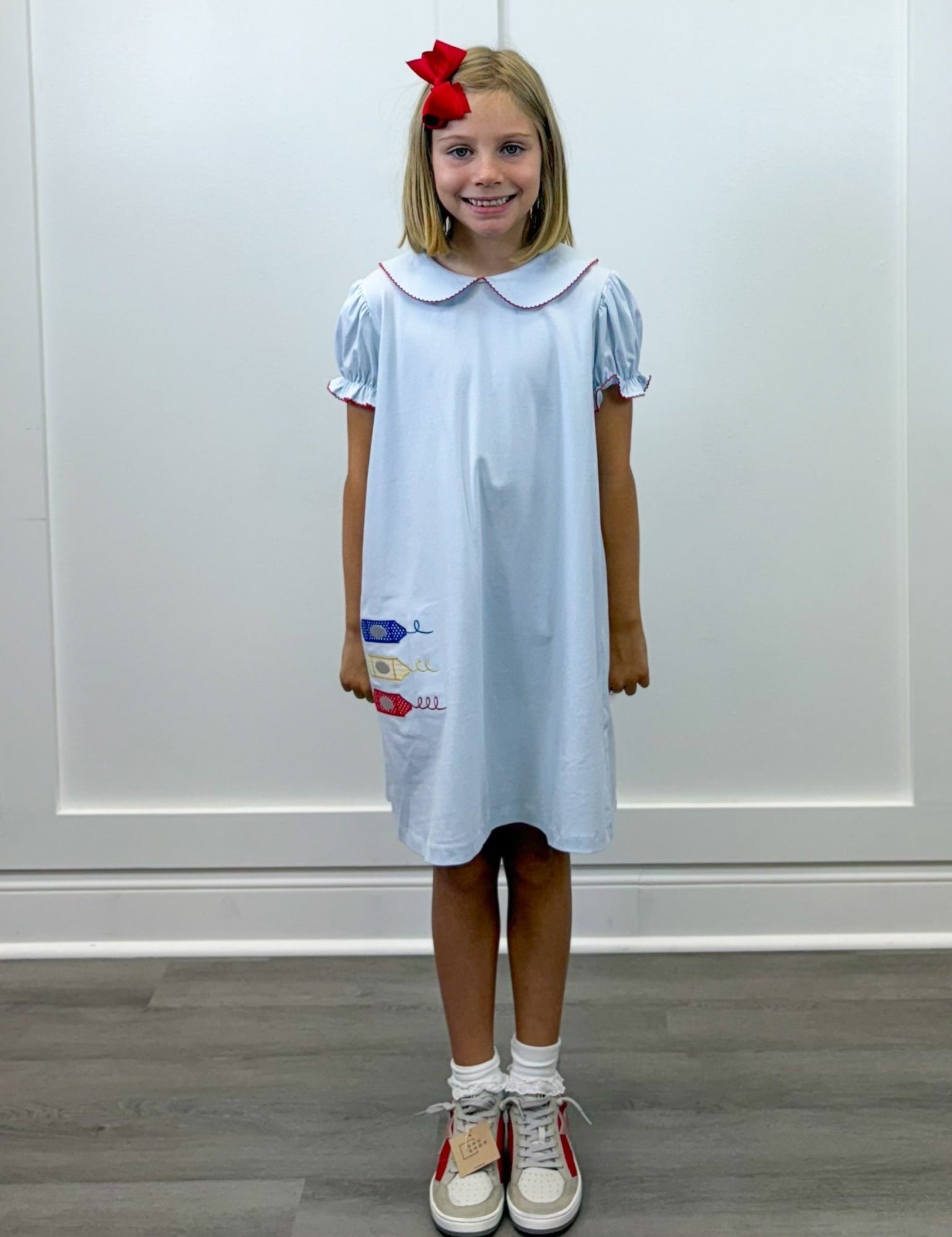 School Days Applique Dress Girls Play Dresses Banana Split