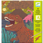 Scratch Cards Dinosaurs Toys DJECO