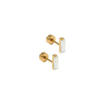 Screwback Stud Earrings - Amber Kids Jewelry Linny Co